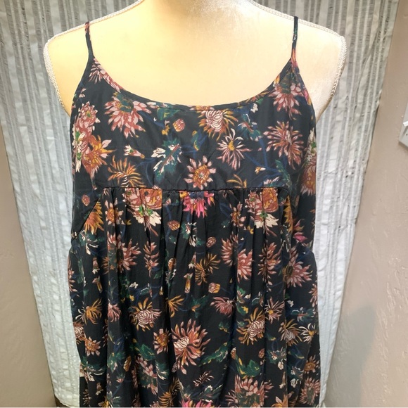 NATURAL LIFE Journey Floral Maxi Dress - Black and Pink - Picture 3 of 7